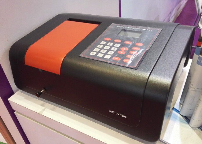 Veterinary Drug Detection double beam uv vis spectrophotometer Pb with large LCD display