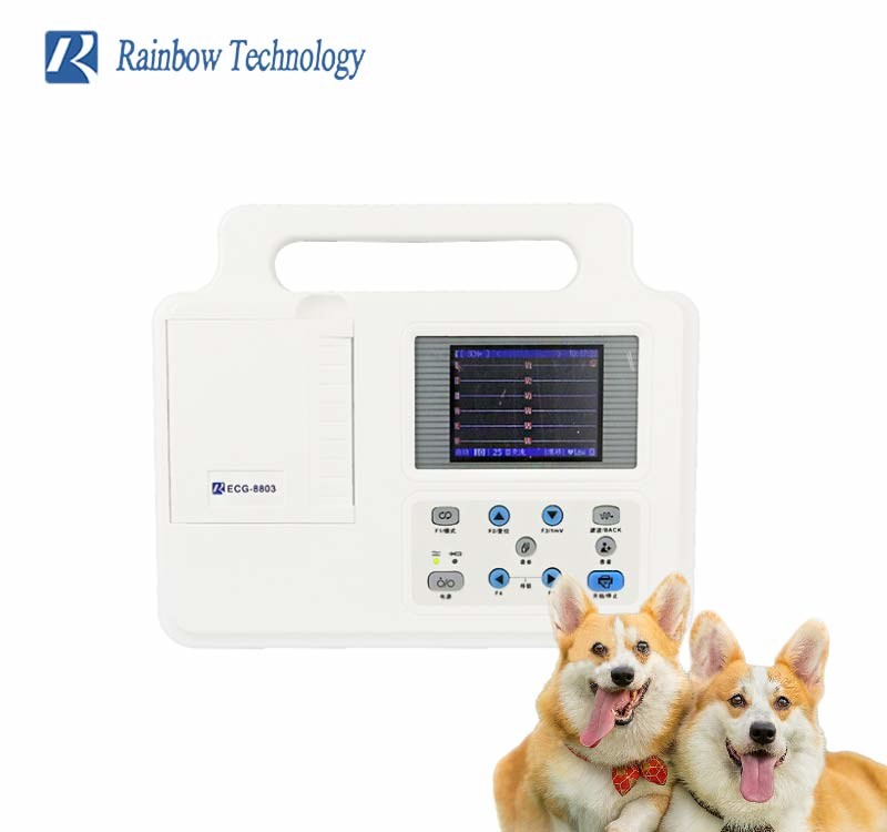 GB/T18830-2009 12 Leads Portable Vet ECG Machine