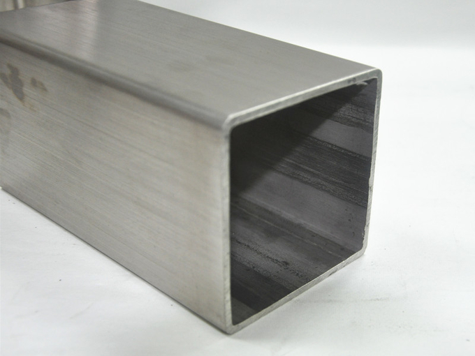 SS304 316 Nickel Based Superalloys Industrial Square Tube Bright Annealed