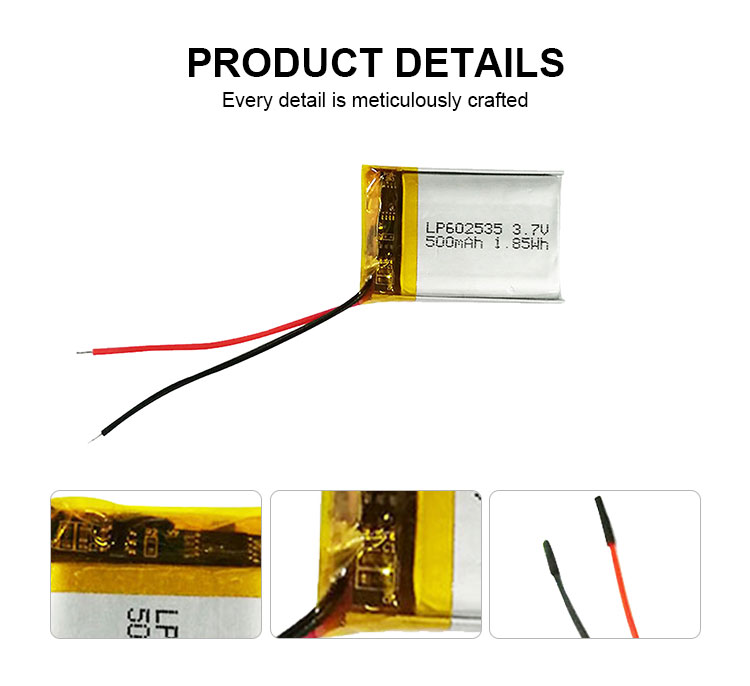 800mAh 3.7v 500mah LiPo Battery Polymer 902030 503035 803030 Battery