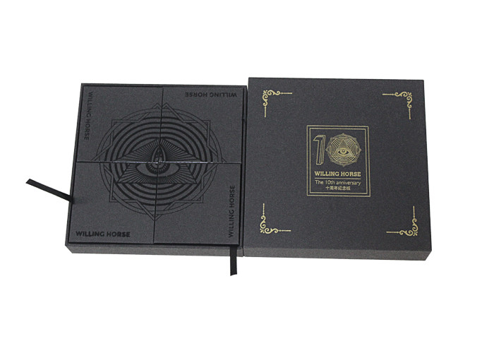 Luxprinters Customizable Gift Box With Gold Hot Stamping Finishing