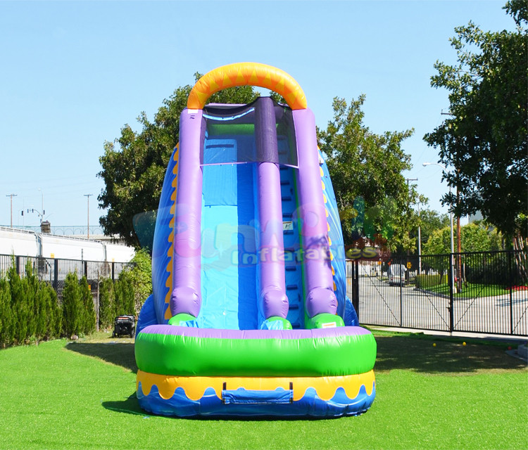 Custom Outdoor Inflatable Water Slides Kids Play Bouncy Castles