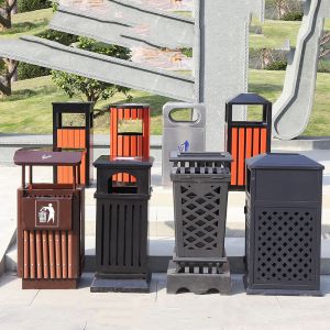Buy cheap Customized Plastic Wood Recycling Bin with Foot Pedal product