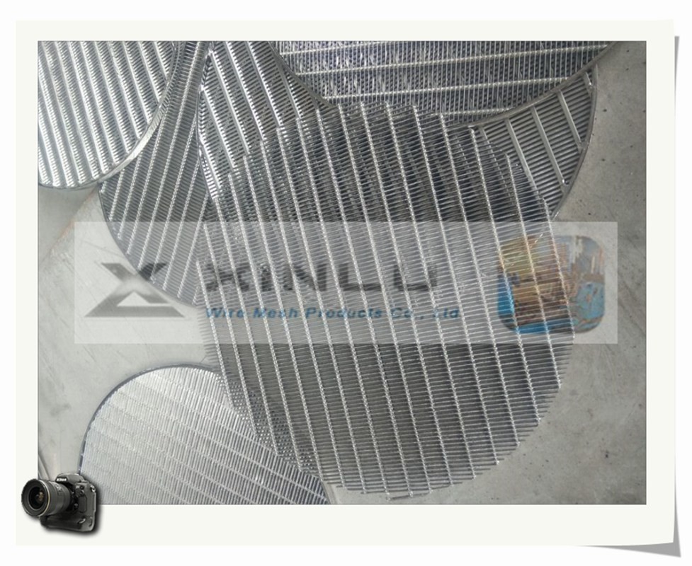 WEDGE WIRE PANEL / WIRE WRAPPED SCREEM PLATE / JOHNSON FILTER PANEL FROM XINLU METAL WIRE MESH