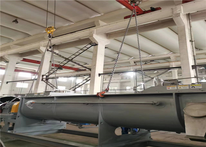 Hollow Steam Heating Paddle Dryer With 0.06-9.46m3 Volume For Large Capacity