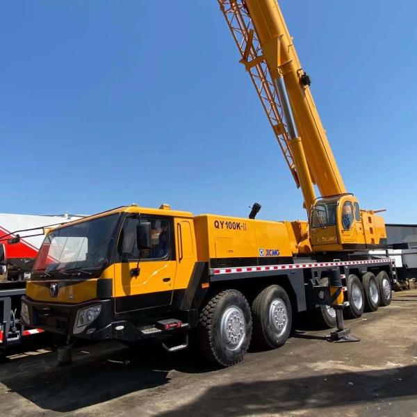 USED TRUCK CRANE 36m Jib Length 100 ton truck crane xcmg 70 ton crane used boom