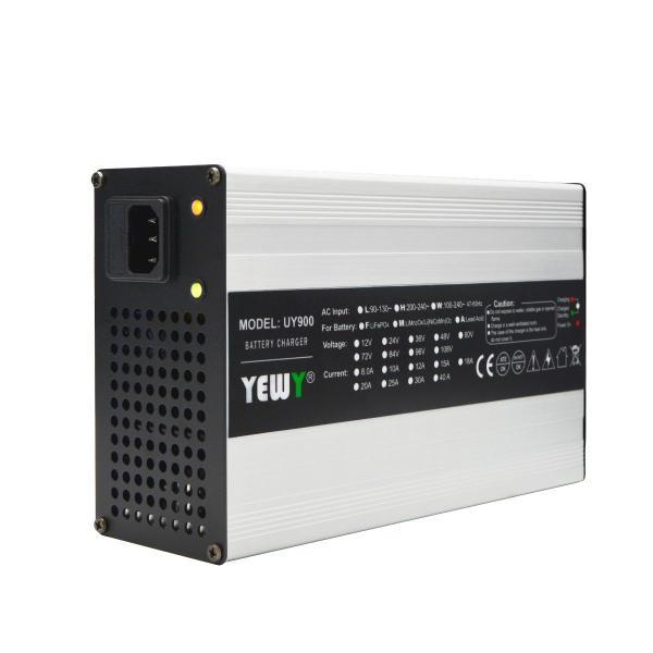 Quality 40A 12V Lead Acid Charger Smart Silver 900W Electronic Battery Charger for sale