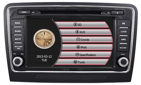 Ouchuangbo car music player for Skoda Superb with iPod ESP MSP OCB-7091
