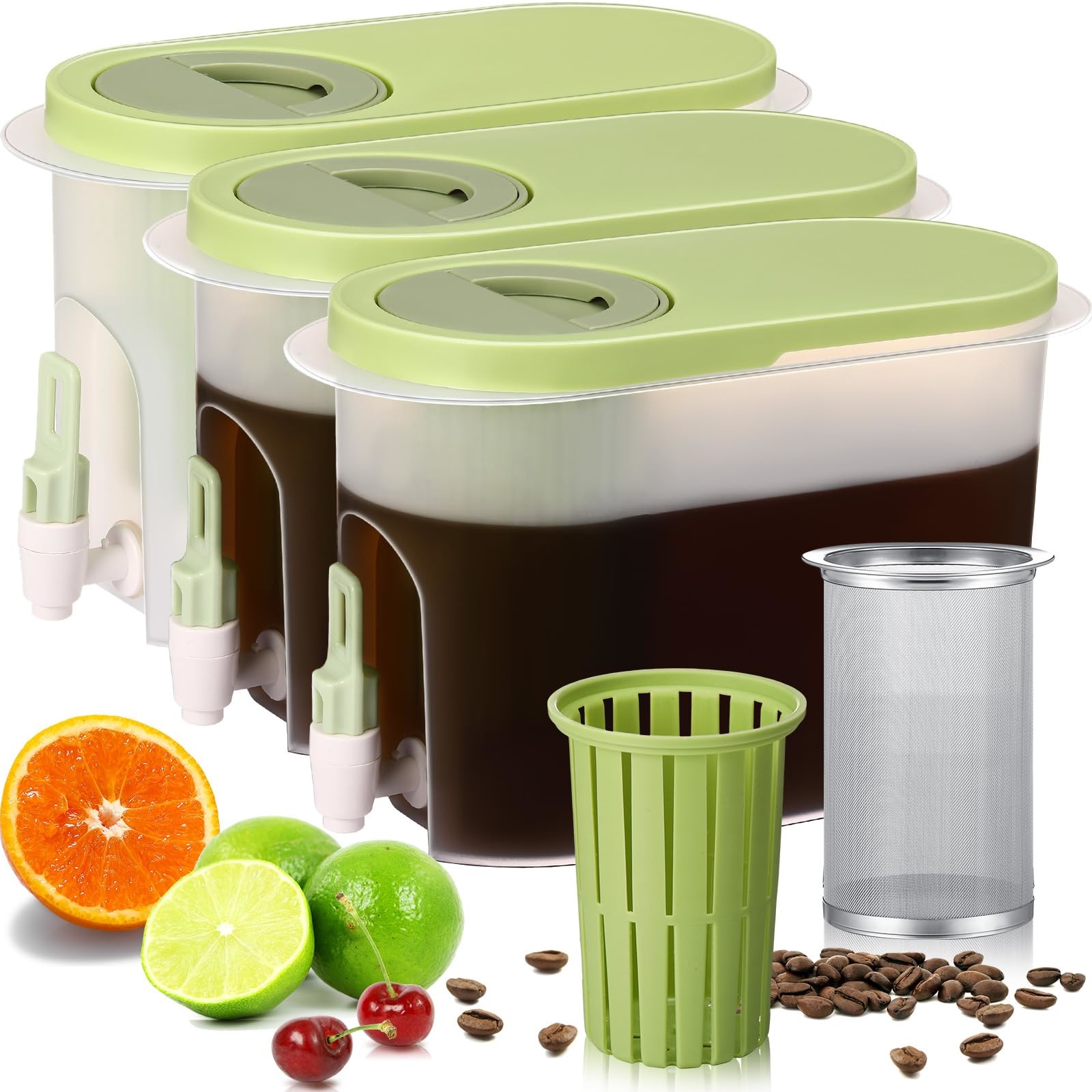1 Gallon Large Cpacity Rapid Cold Brew Coffee Maker OEM Cold Coffee Brew Machine