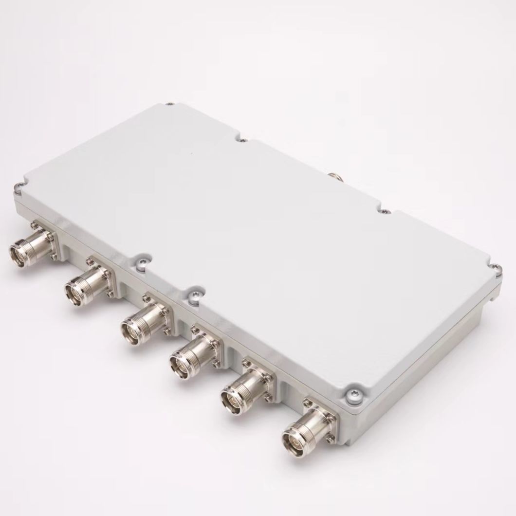 1710-2170MHz 2300-2690MHz 5-Way Multiplexer RF Quad-Band Combiner 4X1 Hybrid Combiner