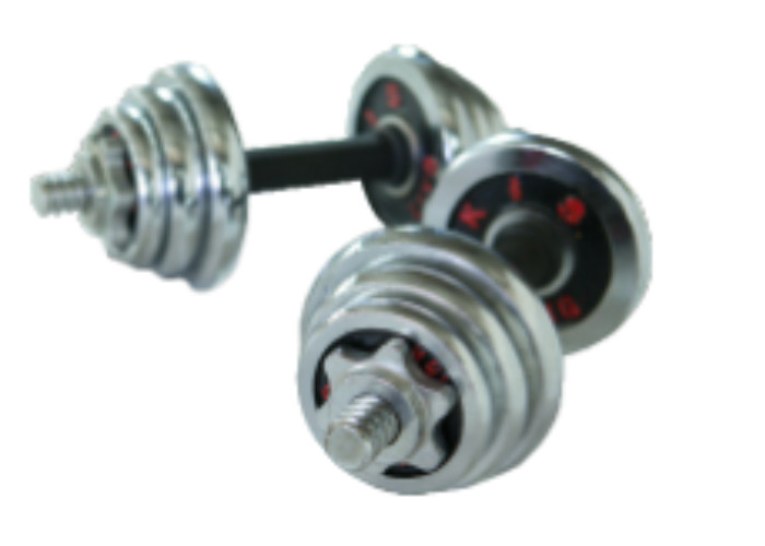 Popular Gym Fitness Dumbbell America Captain Design With PU / Steel Material
