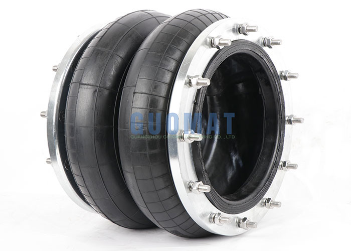 255mm Height Flange Air Spring 380mm Rubber Air Bellows For Heavy Industrial Equipment