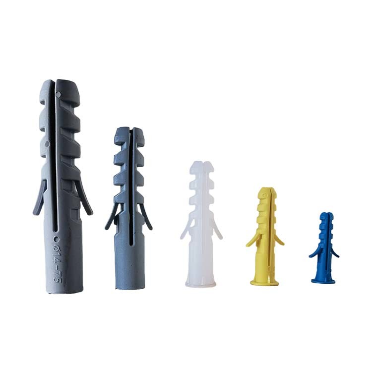 Machinery Self Locking 6x30mm Plastic Expansion Anchor