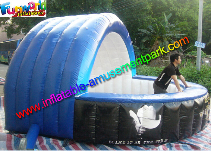 Blue Inflatable Bar Counter Party Tent rentals PVC Tarpaulin Material