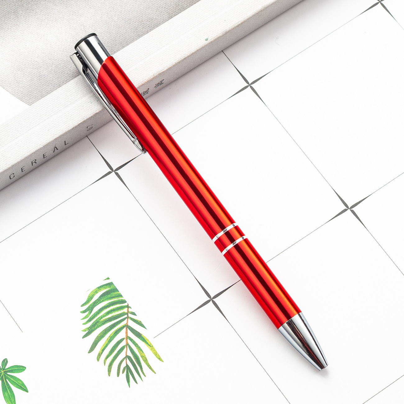 Personalized Ball Pen Custom Logo Advertising Gift Black Ink Stationery