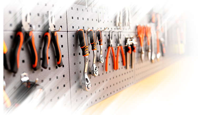 Heavy Duty ISO9001 0.8-1.5mm Garage Cabinet Workbench