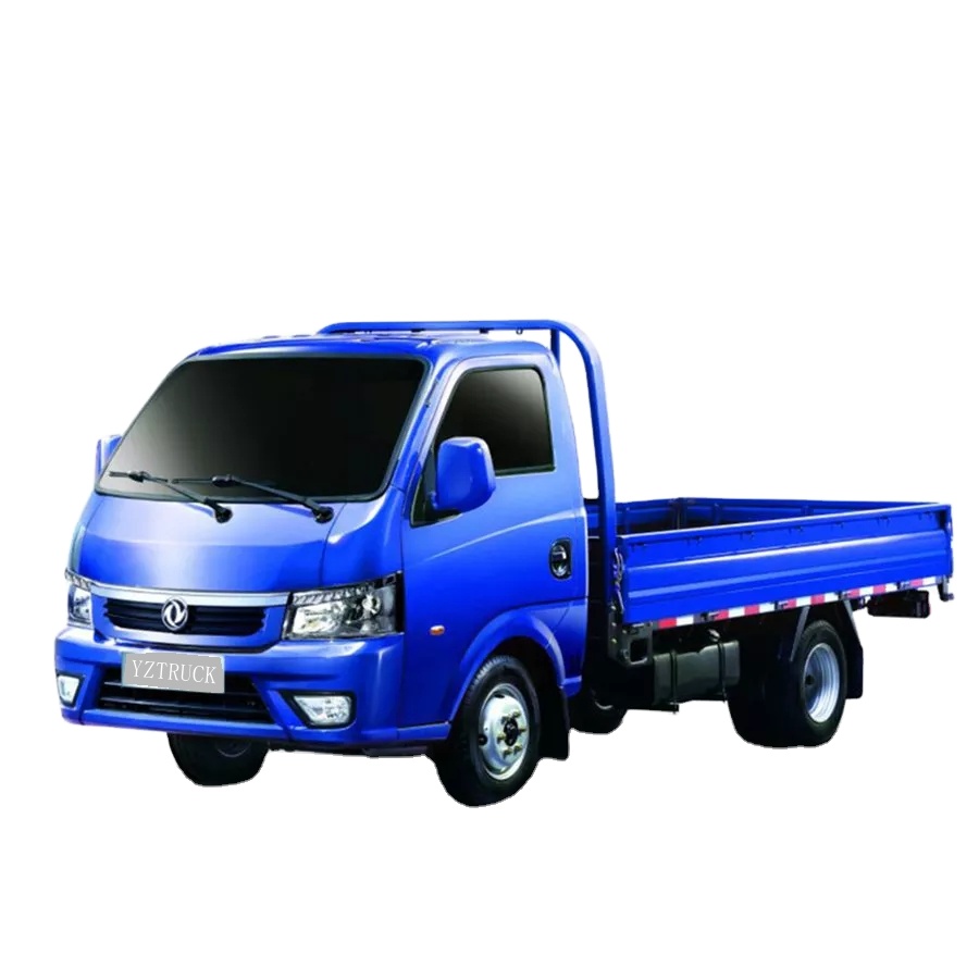 Multimedia System DFAC Single Double Row Mini Diesel Truck 4x2 3T Light Cargo Truck
