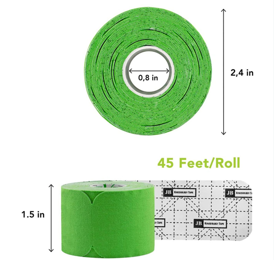 Custom Printed Professional Sport Athletic BJJ Finger Tape Sport Tape Kinesiology Tape