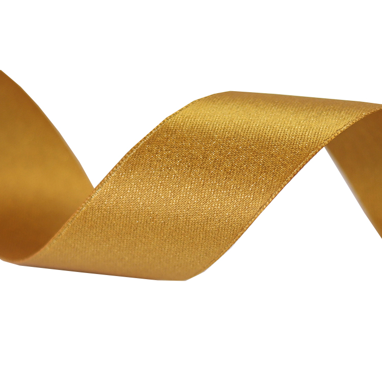 Smooth Feeling Decorative Satin Ribbon Customized Color 10 - 100MM Width