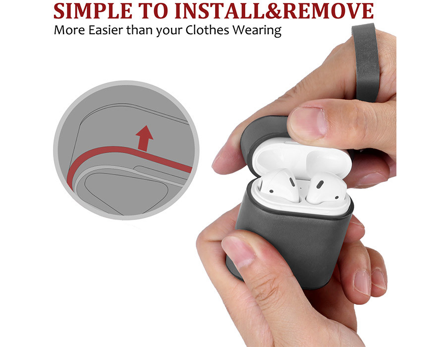 Protective Wireless bluetooth headset holster charging box for APPLE airpods