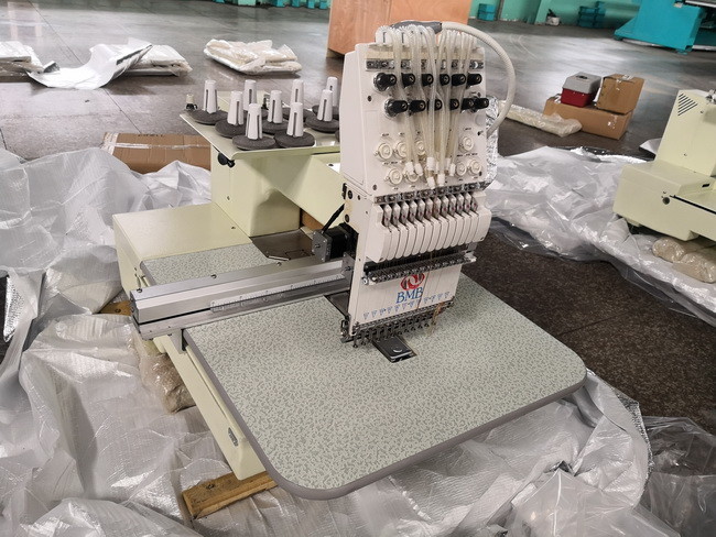 BMB Normal Single Head 12 Color Embroidery Sewing Machine One Year Warranty