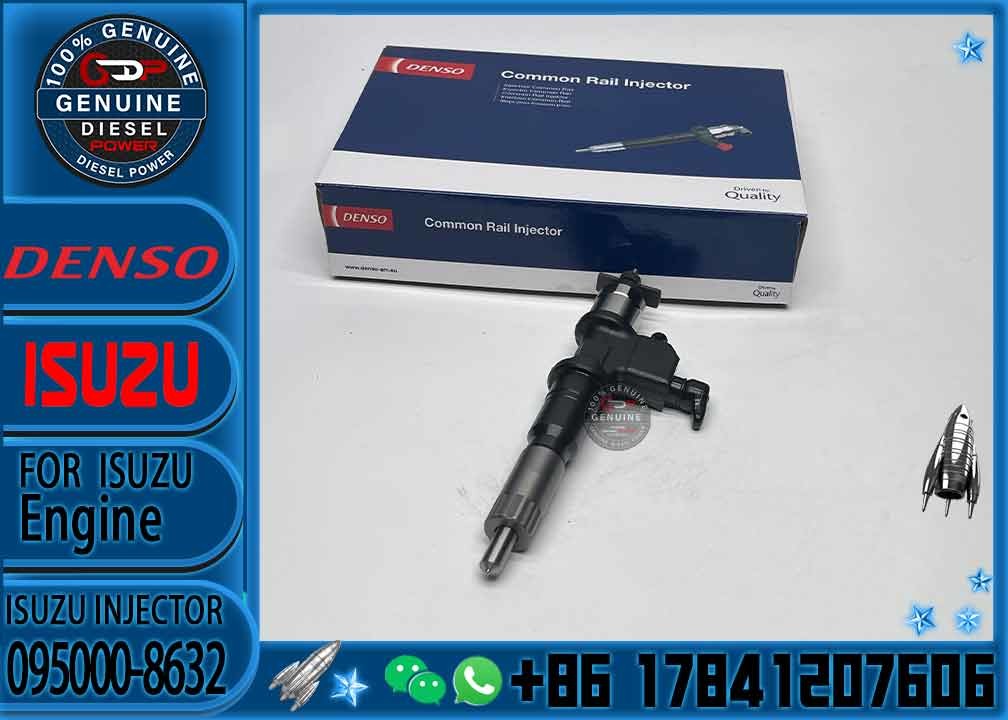 Diesel engine Common Rail Fuel Injector 095000-8630 095000-8631 095000-8632 095000-8633 for ISUZ-U 8-98139816-0 8-981398