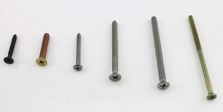 DIN7983 Cross Recessed Raised Countersunk Head Tapping Screws Phillips Self Tapping Screw