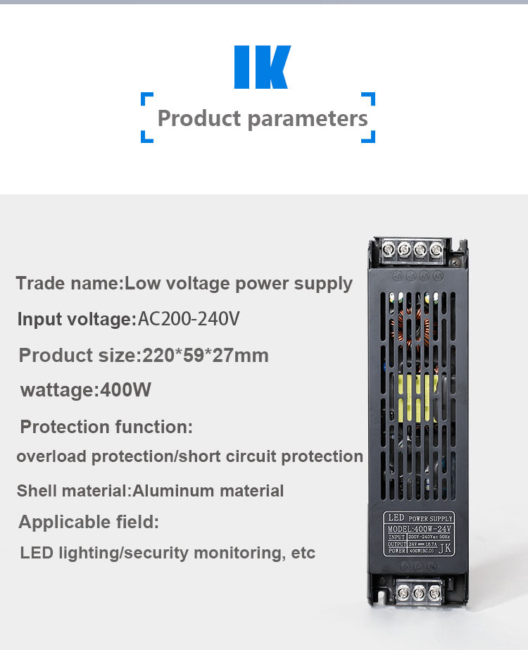 Constant Voltage Power LED Switch Driver 12V 24V 60W 100W 150W 200W 250W 300W 400W