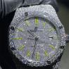Buy cheap Royaloak Moissanite Iced Out Watch 3EX 14k White Gold Diamond Watch For Men from wholesalers