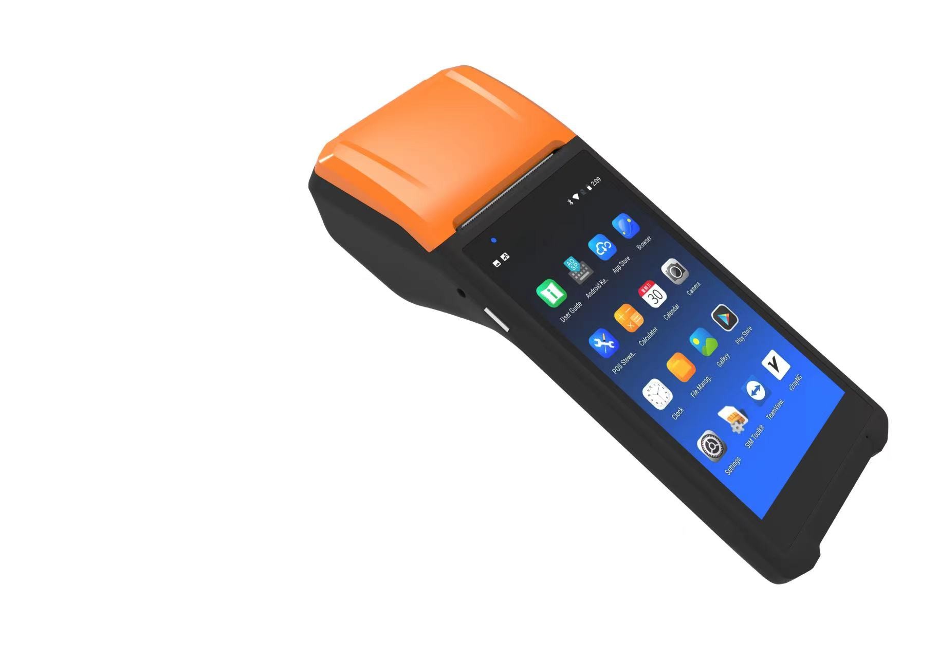 Android Payment Handheld POS Terminal 4g Portable POS With Built-In Printer