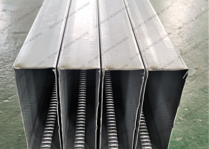 50HZ Gutter Cold Roll Forming Machine 5500w Tube Profiling Equipment