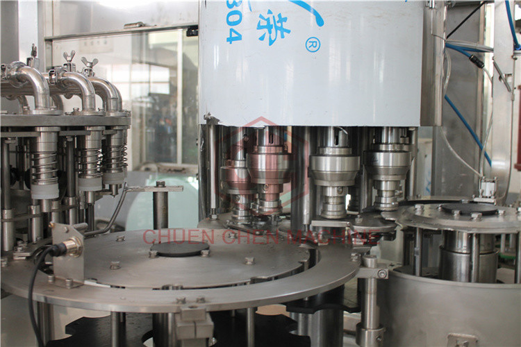 Aqua Water Non Carbonated Drink Hot Juice Filling Machine With High Speed 10000BPH