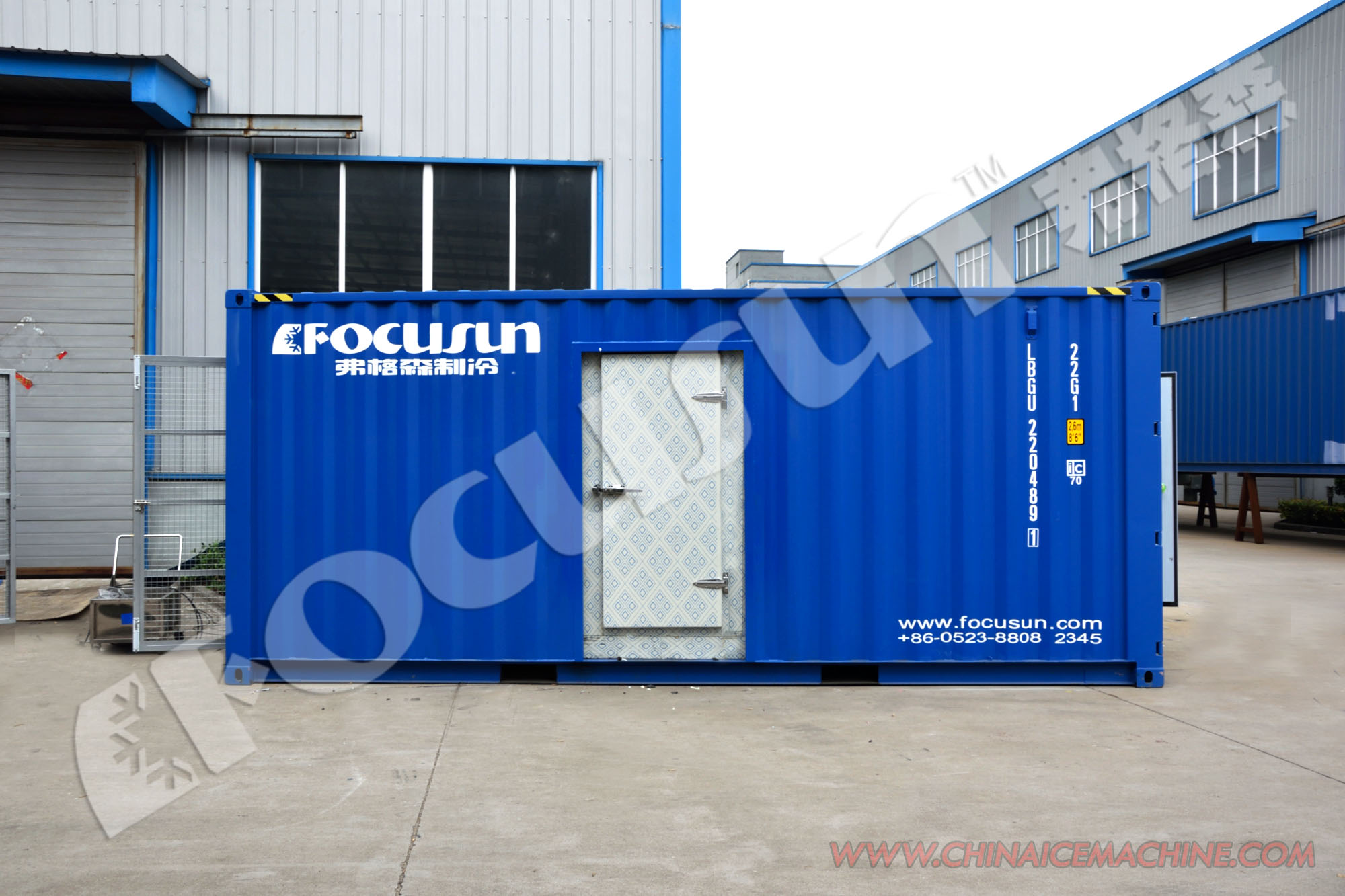 Video Technical Support Portable Air Cooling Equipment with Container and Engine