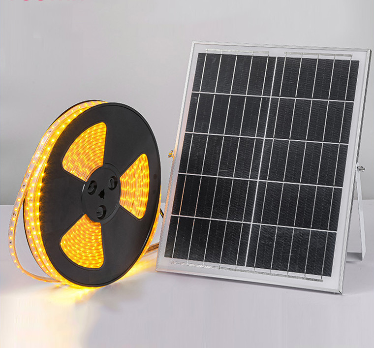 2200k 10 Meters Solar Light Strip Outdoor Solar Powered Rope Lights