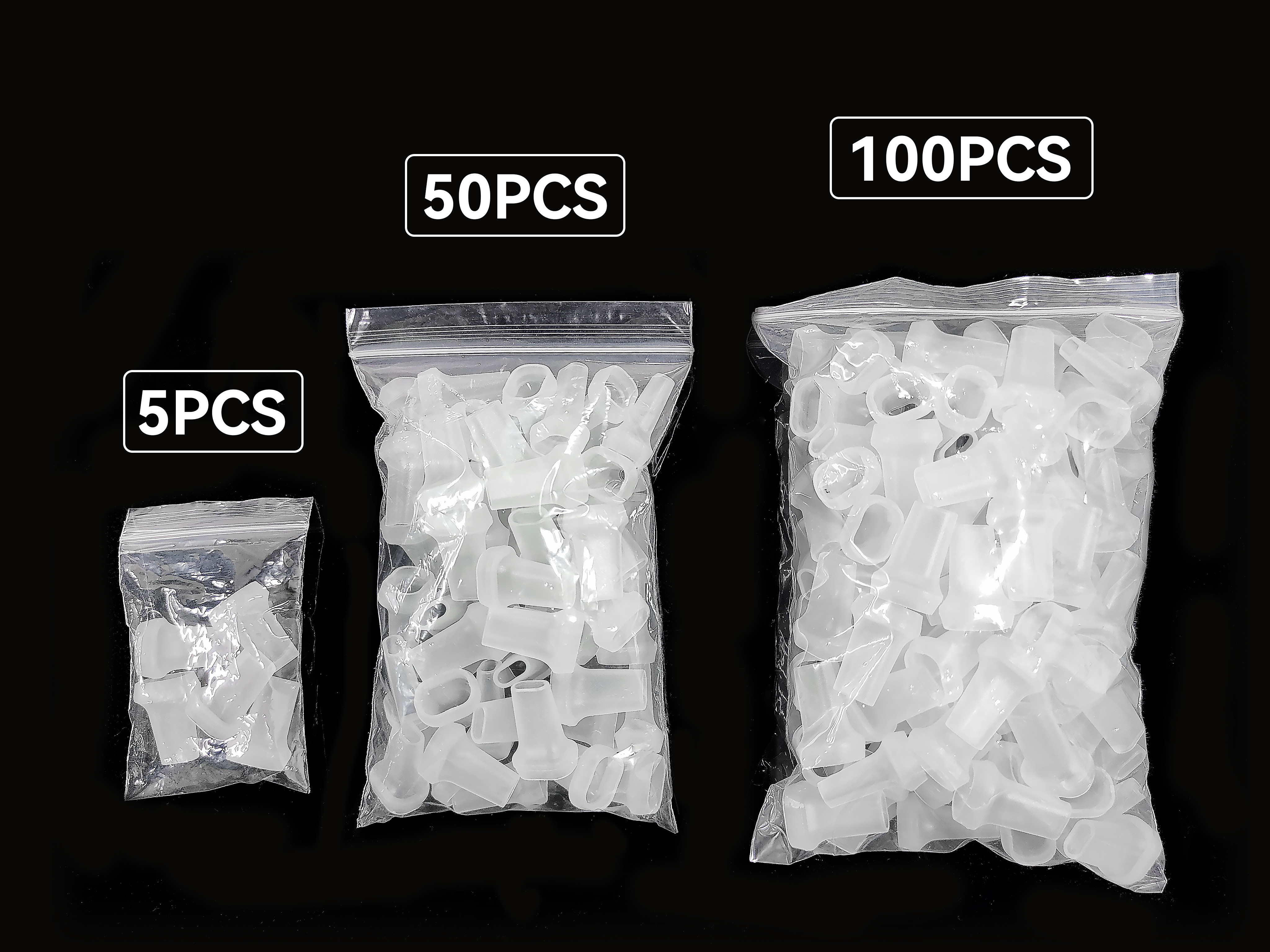 Good Standard White Breathalyzer Disposable Mouthpieces / Blowpipe For Various Machines