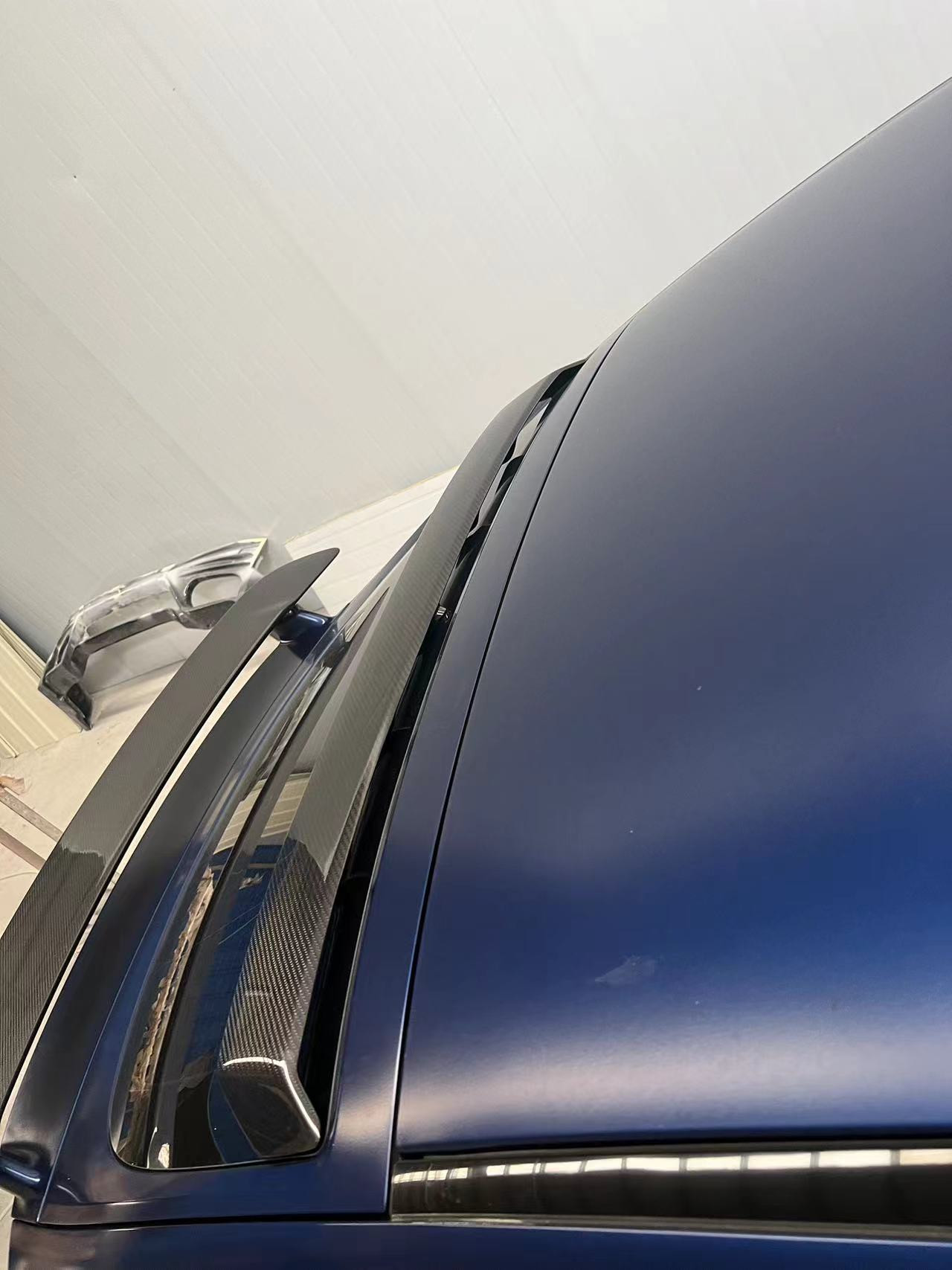 For Mercedes-Benz AMG GT50 GT53 GT63 Carbon Fiber Spoiler AMG GT50 GT53 GT63 Carbon Fiber Top Wing Spoiler Body Kit
