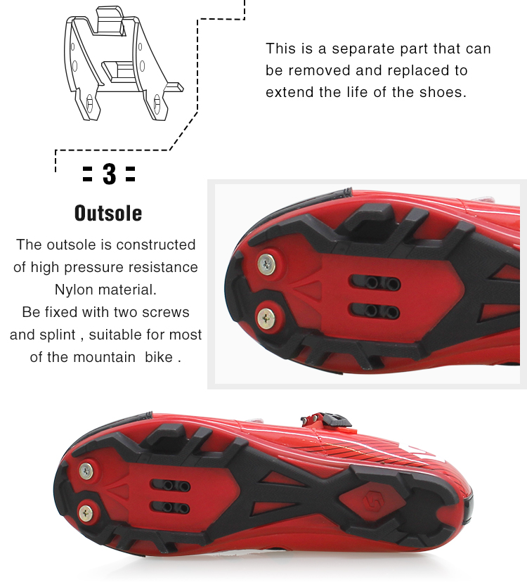 Zol Predator Mountain Bike MTB Cycling Shoes Indoor Outdoor Bicycle Sport Shoes