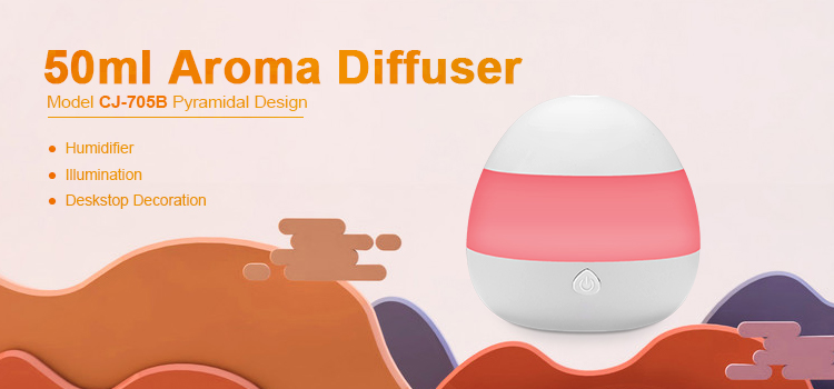 Mini 50ml Automatic Scent Diffuser USB Aromatherapy Humidifier