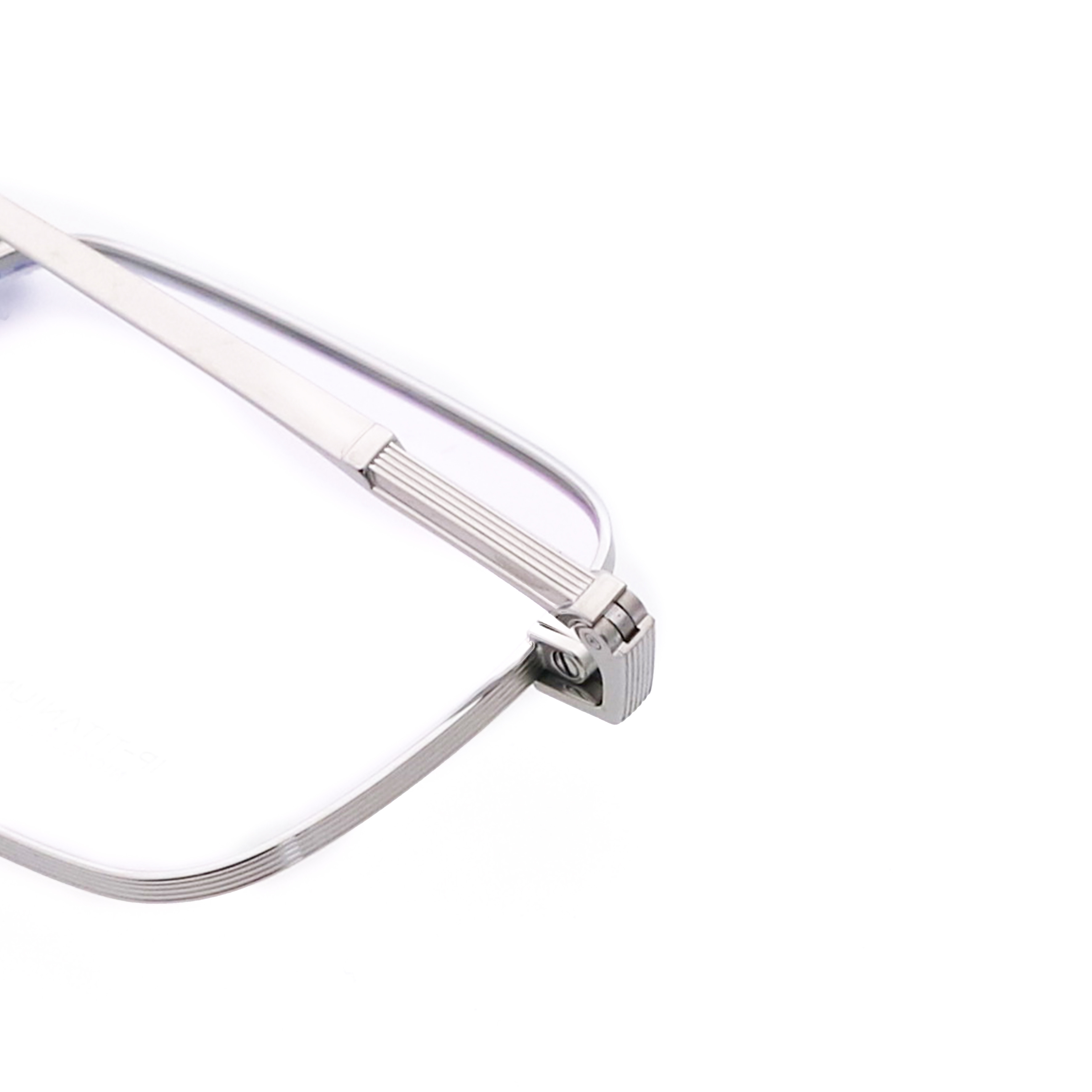 Ultra-Light Titanium Eyeglasses Polygonal Shape Optical Frame