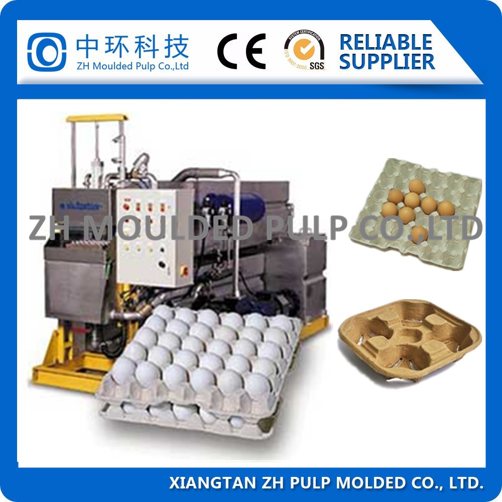 Egg Packaging Paper Tray Machine 2m hight ROHS Certified Pulp Molding