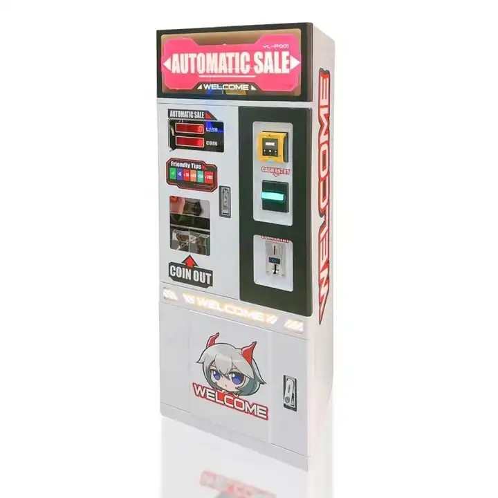 230V Automatic Token Exchange Vending Machine Penny Coin Hopper