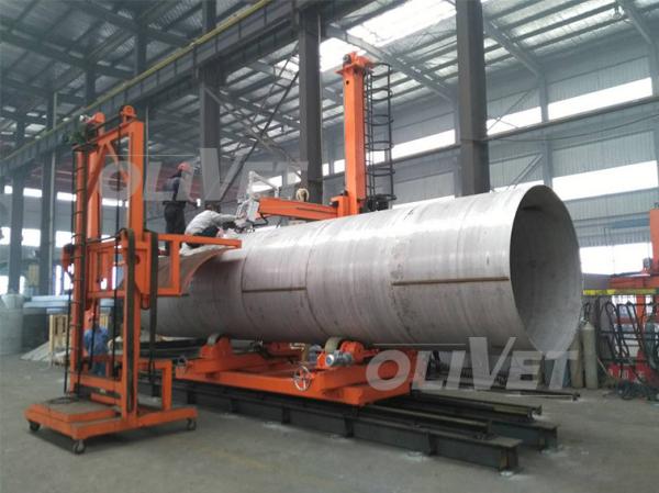 Stainless steel tank fit-up plasma welding center stainless steel tank welding