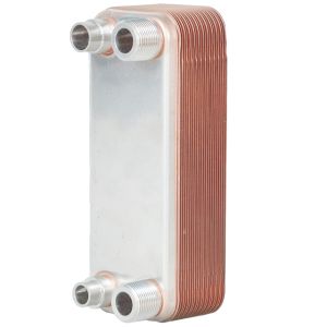 Food Beverage Brazing Plate Heat Exchanger GHE Accurate Temperature Control