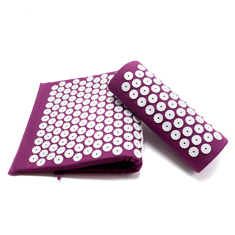 37*15*10cm Eco Massage Acupressure Yoga Mat Anti Tear Acupressure Massage Pillow