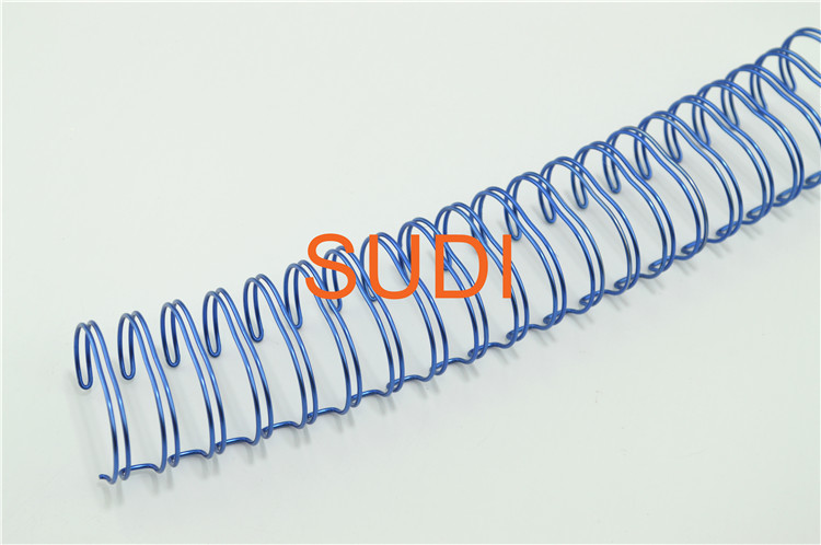 2:1 Pitch Inner Diameter 16MM-44MM Blue Spiral Coil Binding Supplies