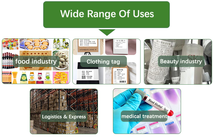 Release Liner Kraft Jumbo Printing Paper Roll 80u Surface Thickness Paper Cell Type