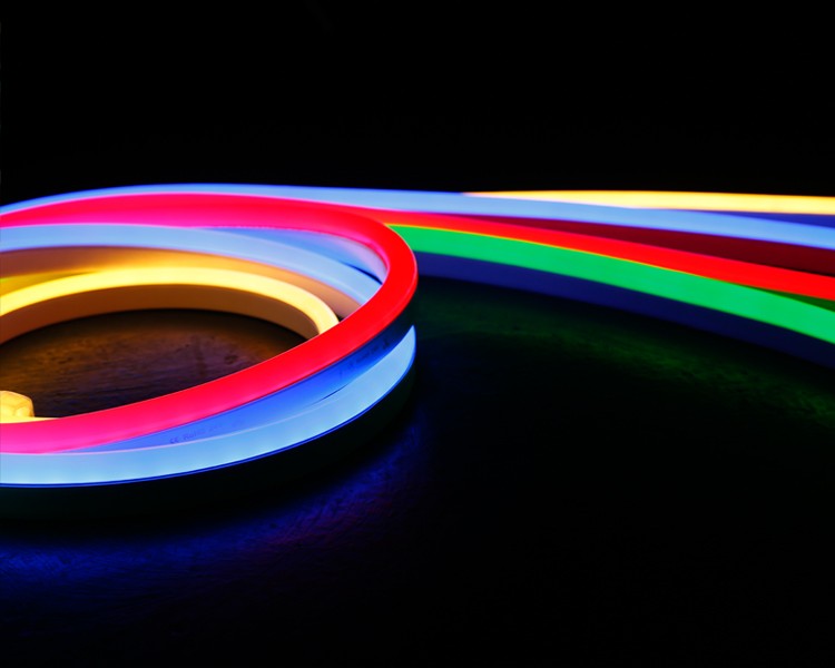 220V RGB Christmas Holiday led neon flex rope light