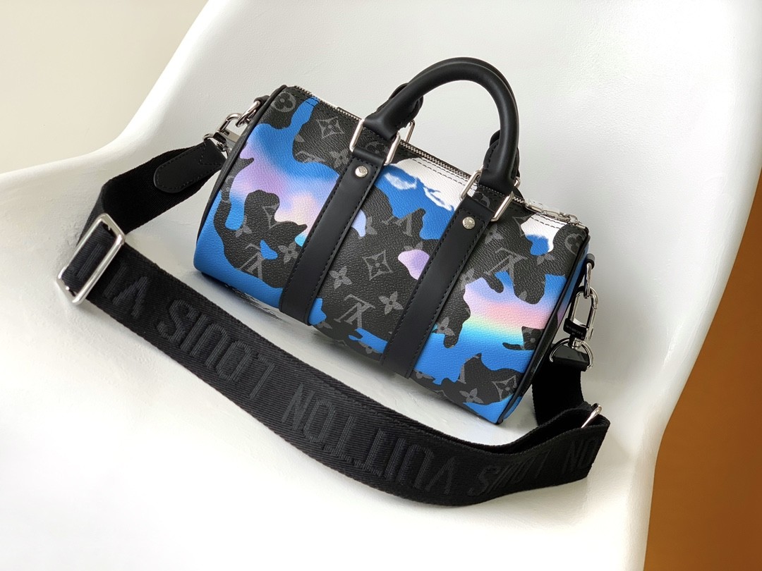 Sunrise Monogram Eclipse Branded Messenger Bag LV Keepall Bandoulière 25 Room With A View