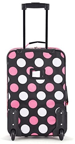 170T Polyester Softside Upright EVA Trolley Luggage