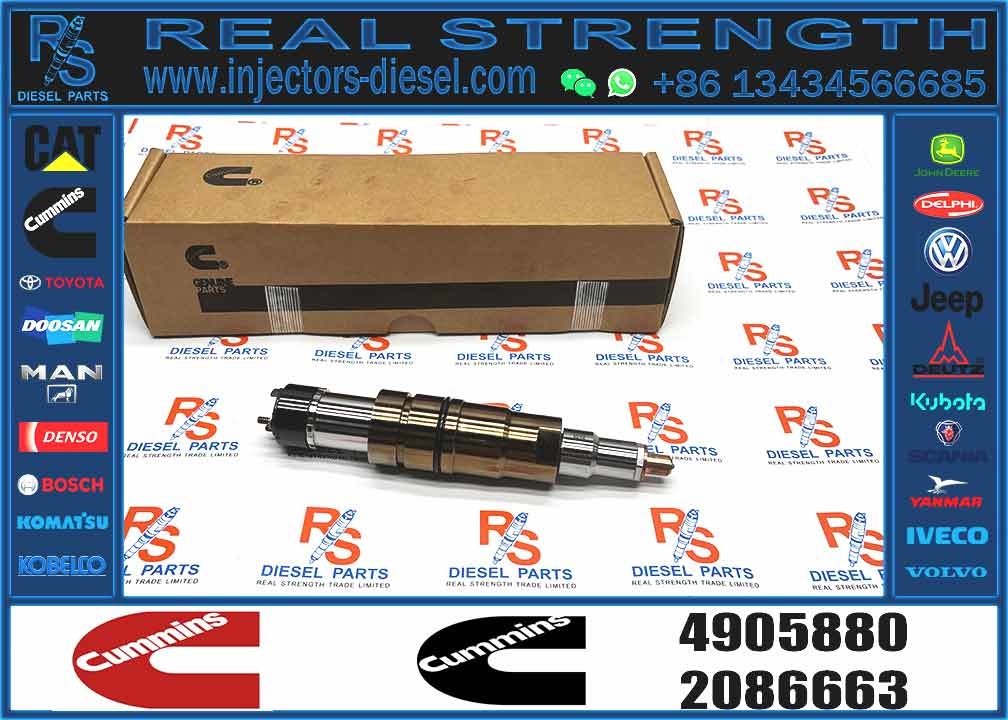 Diesel Engine Common Rail Fuel Injector 2086663 for ISX series